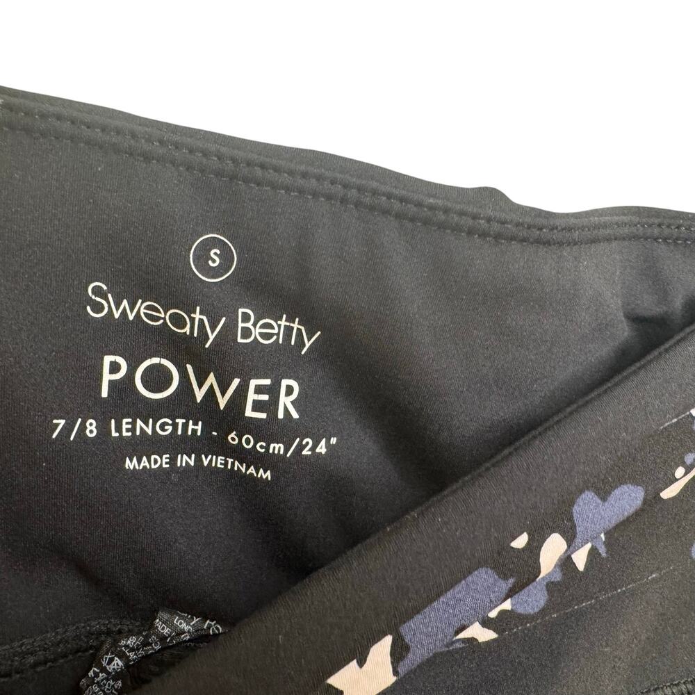 Sweaty Betty 7/8 Power leggings mission camo print size small - Picture 5 of 7